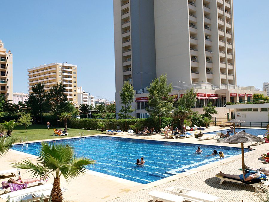 Apartamentos Jardins Da Rocha Портіман Екстер'єр фото